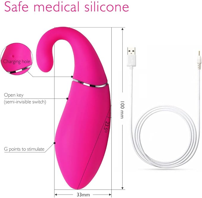 Xoolover Vibrador Electrico Masajeador para Mujer con Función ...