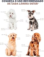 Vista 2 de Oster CryogenX - Cuchilla profesional para cortar mascotas, tamaño 50 (078919-006-005), color plateado