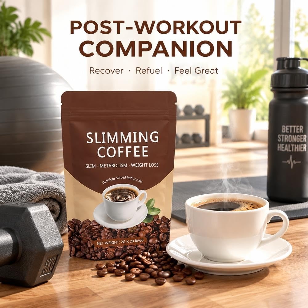 Caffè Solubile Naturale Brucia Grassi, Bustine Monodose
