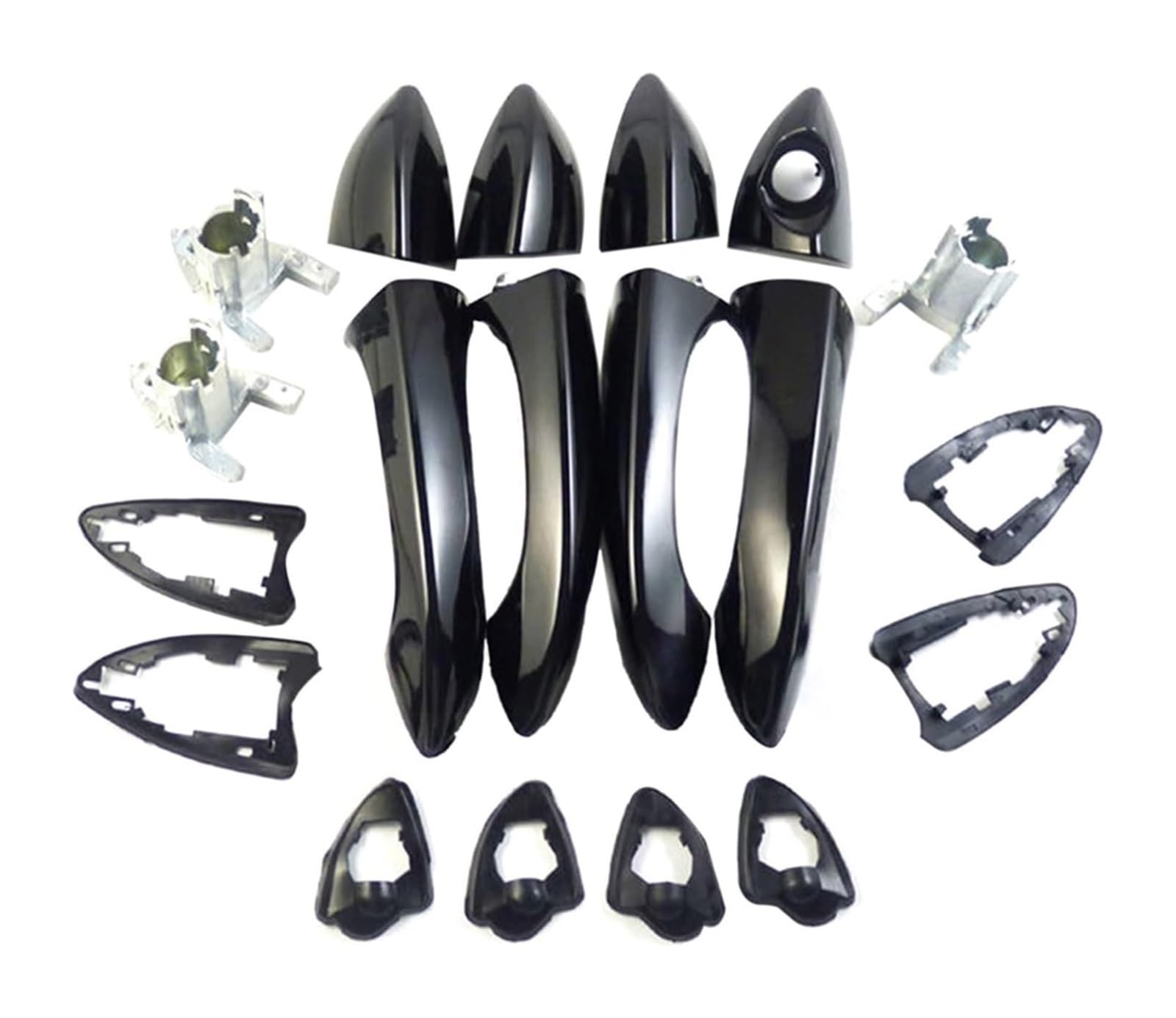 Kit poignées porte extérieures BMW X5 E53 avant arrière - 6