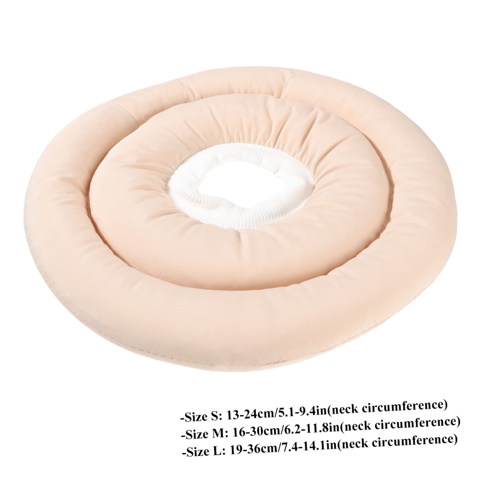 SUPVOX 2piezas Collar Protector De para Mascotas Collar y Confortable para Perros y Gatos Tras y Heridas s Material Uso Veterinarias y Baños
