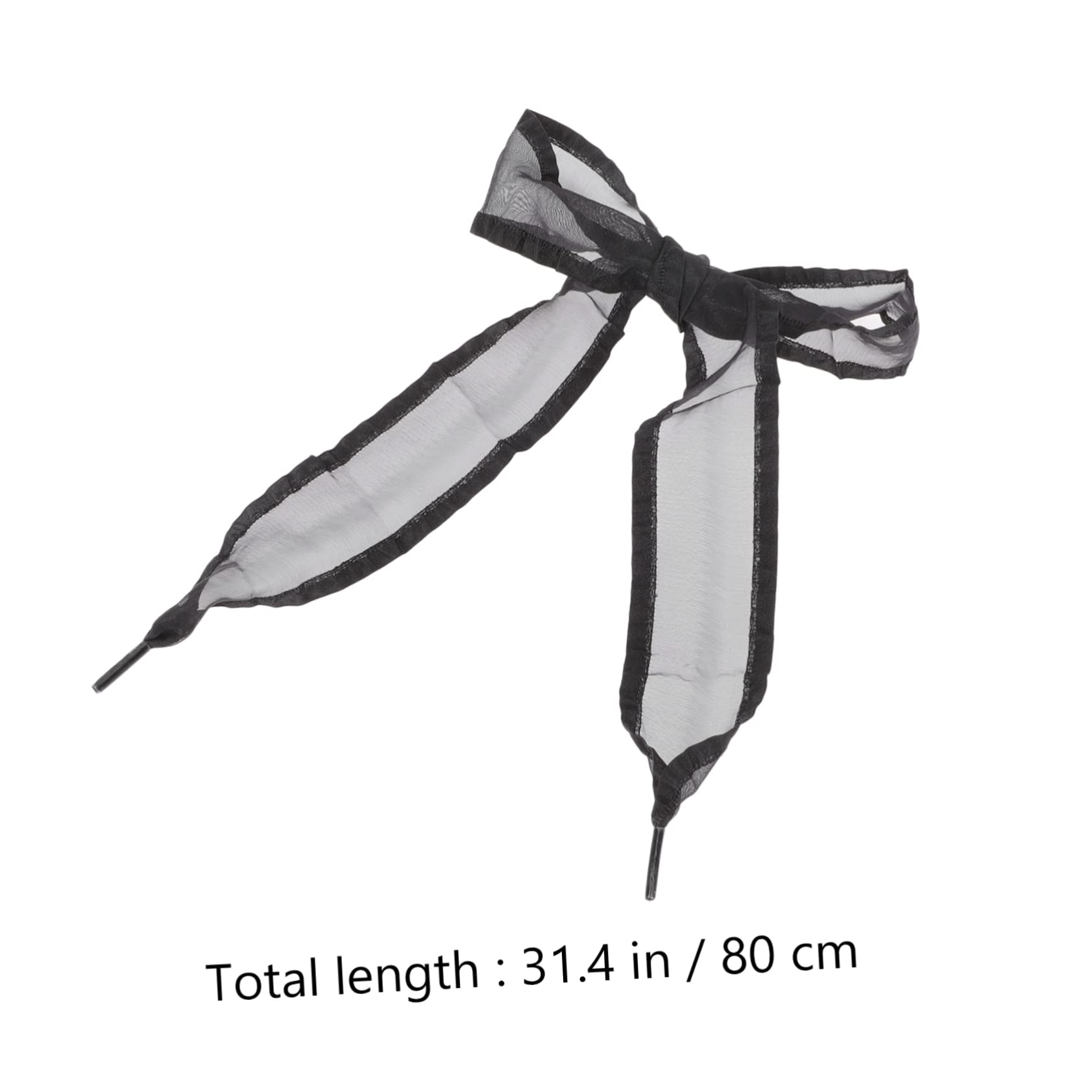 18pares Cordones De Chiffon Anchos Para Zapatillas Paquete De Profundo Lazos Decorativos Para Mujeres y Niñas