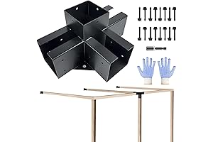 4x4 Pergola Bracket Kit - Ideal for Wooden Pergola Structures