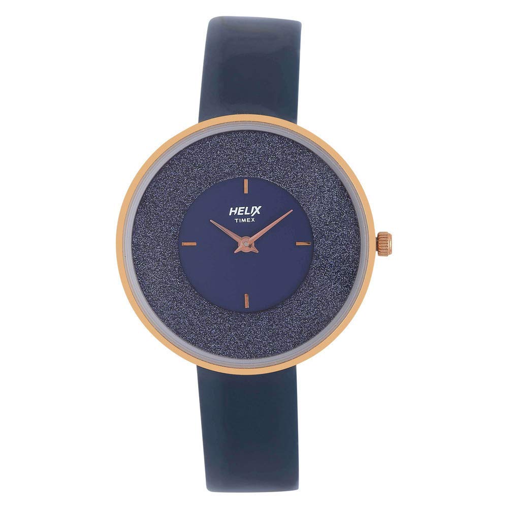 Helix Leather Analog Blue Dial Womens Watch-Tw031Hl09, Band_Multicolor (B075ZZ3Q5B) Amazon Price History, Amazon Price Tracker