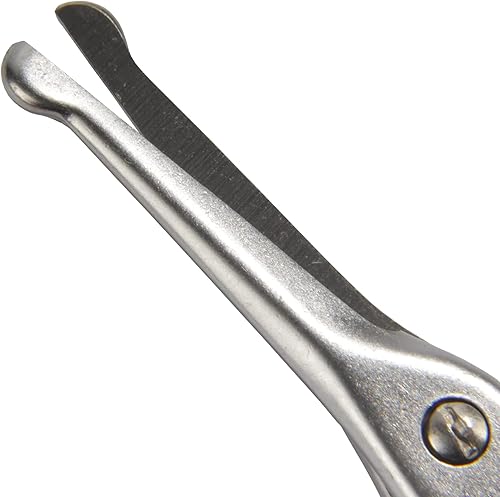 Miniatura 3 de JubileeYarn - Tijeras de cigüeñas de acero inoxidable para bordado, tamaño pequeño, color azul, 1 par