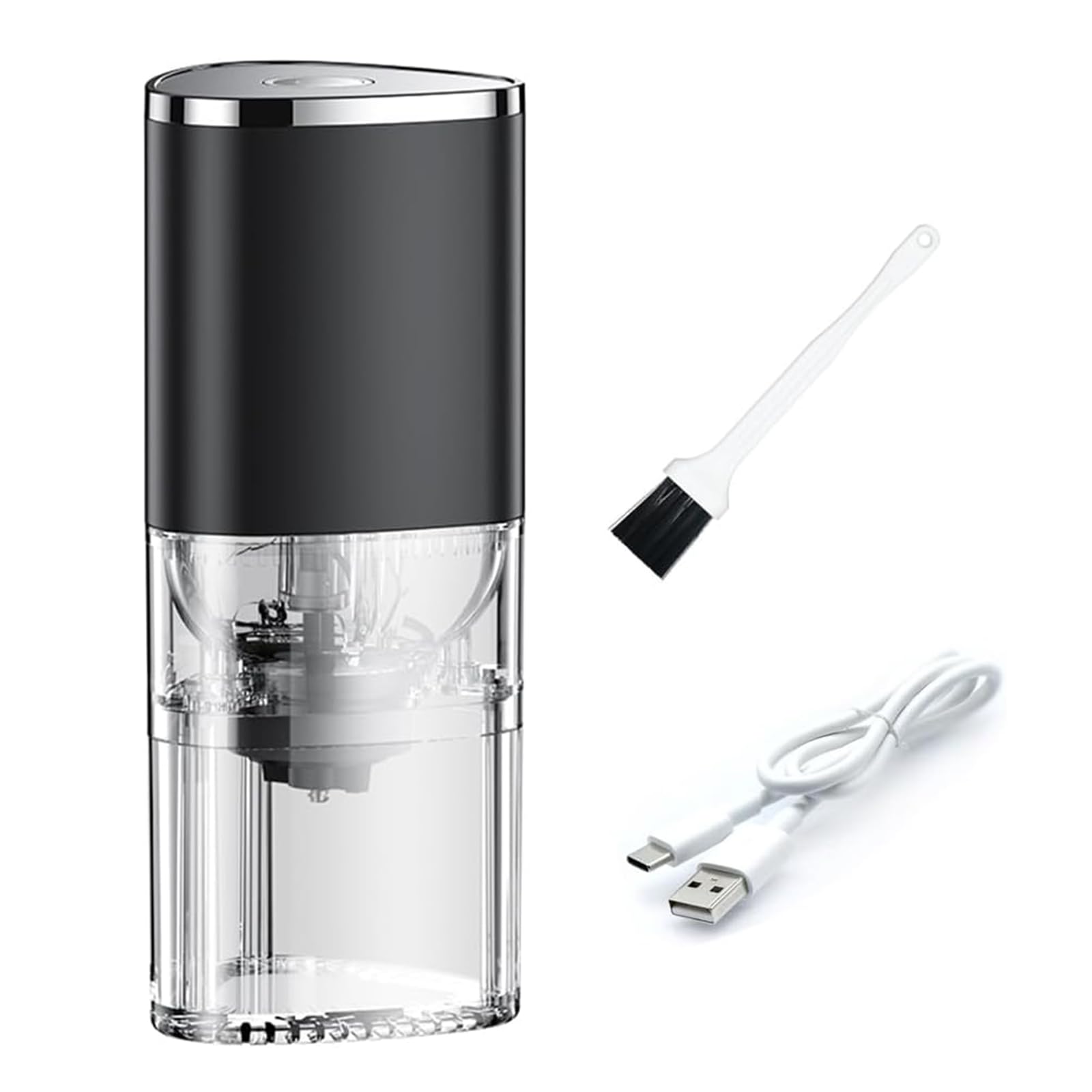 Electric Coffee Mill Rechargeable Automatic Bean Grinder Mill for Outdoor Indoor Travel Portable Portable Bean Grinder