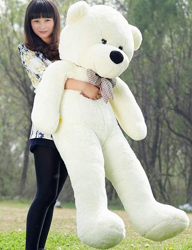 Vista 10 de Abrigo de oso súper gigante de 8.5 pies, cubierta exterior de oso de peluche, gran concha, el mejor regalo para cumpleaños, día de San Valentín