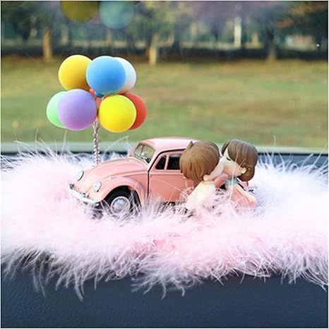 Amazon Co Jp ダッシュボード装飾 かわいい車のモデルの車の装飾ダッシュボードセンターコンソール車のアクセサリー装飾カップルギフト誕生日プレゼンガールケーキの装飾 車の装飾 Farbname N 車 バイク