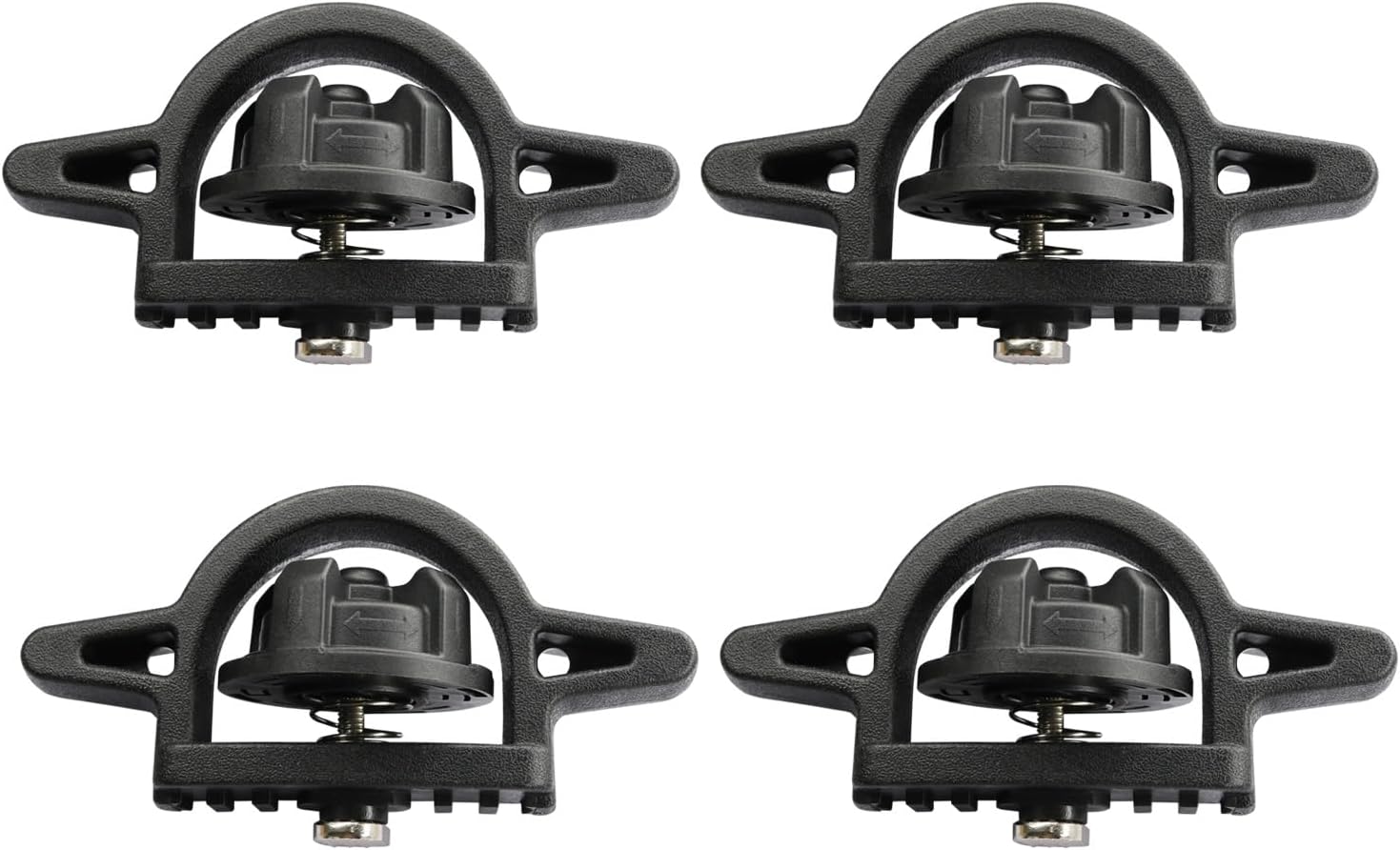 4PCS PT278-35160 Tie Down Bed Cleat PT278-35112 Compatible with 2005-2024 Toyota Tacoma 2007-2025 Tundra Cargo PT278-0C010 PT278-35111 Fits for Deck Rail System Truck