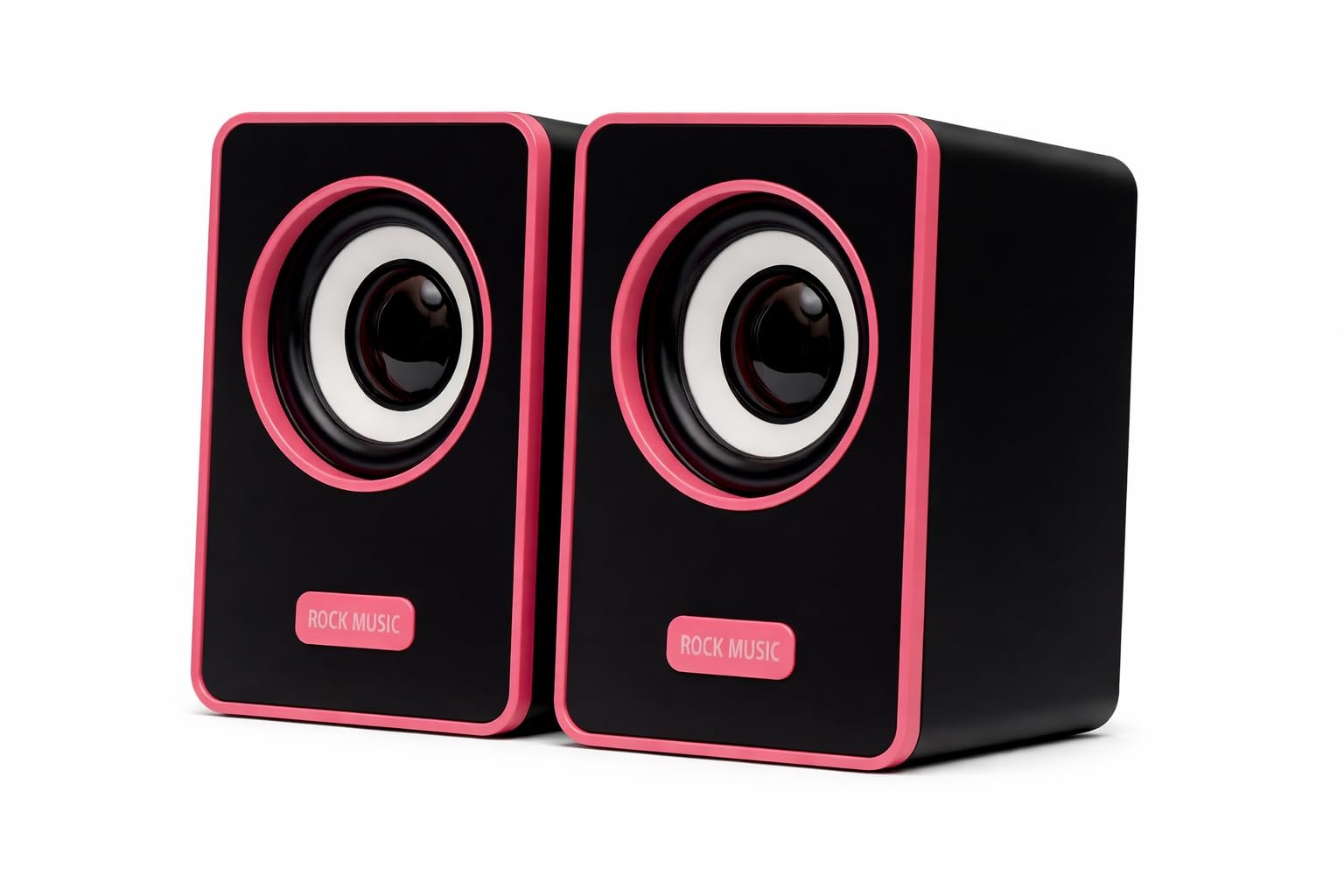 6W Powered PC Speakers with USB and 3.5mm AUX Connection 6 W Laptop/Desktop Speaker | 2.1 Channel (RED-571)-image-33