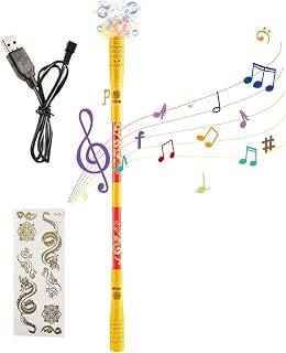 Automatic Bubble Blower Toys - Golden Stick Bubble Maker,Bubble Blower Machine Soap Bubbles, Party Favors Summer Toy for Children Hondony