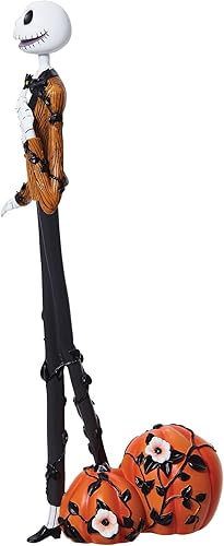 Miniatura 4 de Enesco Disney Showcase The Nightmare Before Christmas Jack Skellington - Figura botánica, 8.66 pulgadas, multicolor