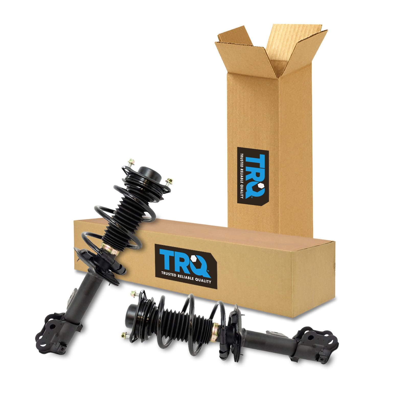 TRQ Front Strut and Spring Assembly Set 2 Piece