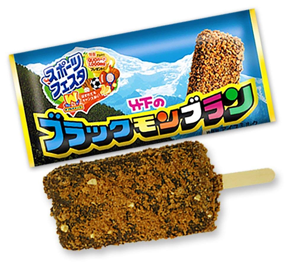 Amazon.co.jp: 竹下製菓 ブラックモンブランアイス 7本 : 食品・飲料・お酒
