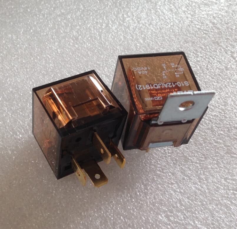4 Pin JD1912 24V/40A Automobile Relay with Insert S10-12A Oil Cut-Off Power Dc Normally Open