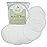 TL Care Nursing Pads Made with Organic Cotton - Soft, Breathable, Absorbent & Washable, Natural Color, 6 Count