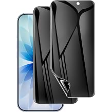 LYWHL 2 Pack for iPhone 17 Privacy Screen Protector [Like Original Touch Sensitivity], Anti-Spy Private iPhone 17 Film [Non-Glass], Case Friendly, Scratch-Resistant, Self-Healing