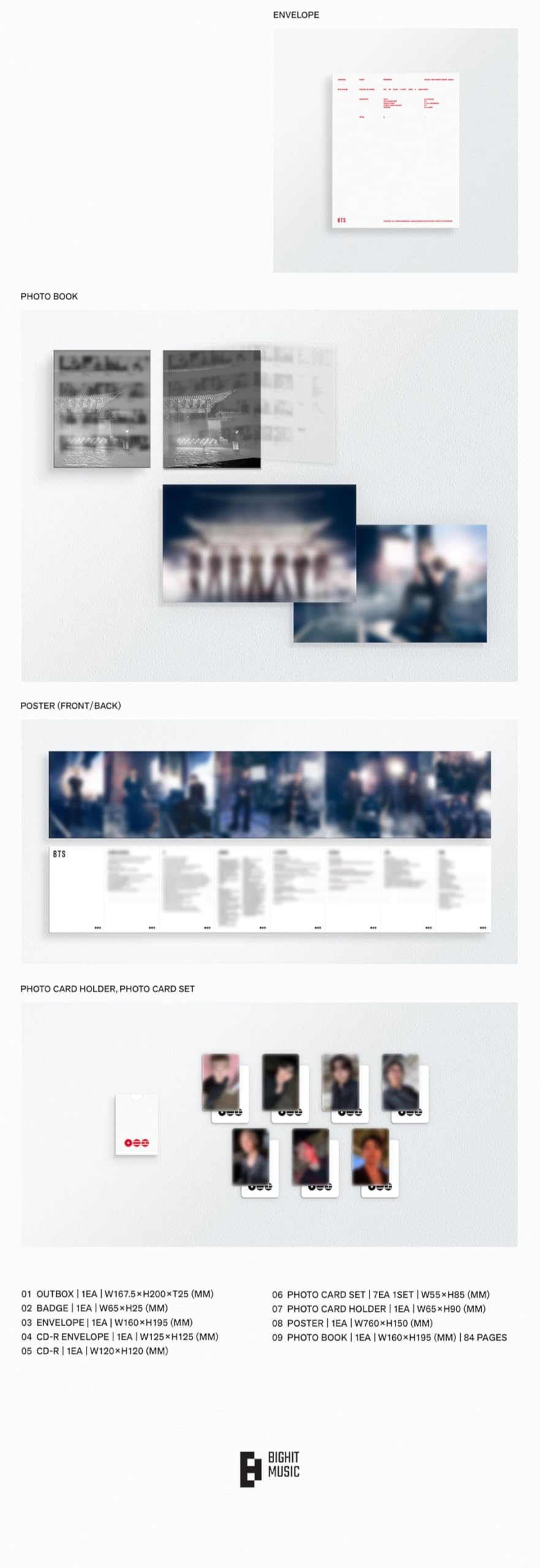 B.TS ARIRANG [Rooted In Ver.] Le cinquième album (Enraciné en