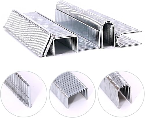 Miniatura 5 de Swpeet Kit de pistola de grapas 3 en 1 con removedor de grapas y kit de selección de 500 grapas, herramienta manual de acero al carbono para