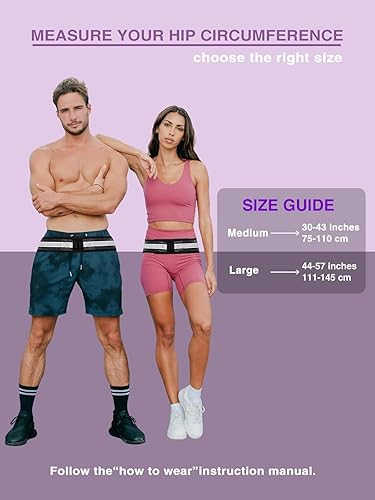 Miniatura 6 de Cinturón SI para hombres y mujeres, soporte pélvico sacroilíaco para alivio del dolor de espalda baja, cadera y ciática, soporte lumbar ajustable