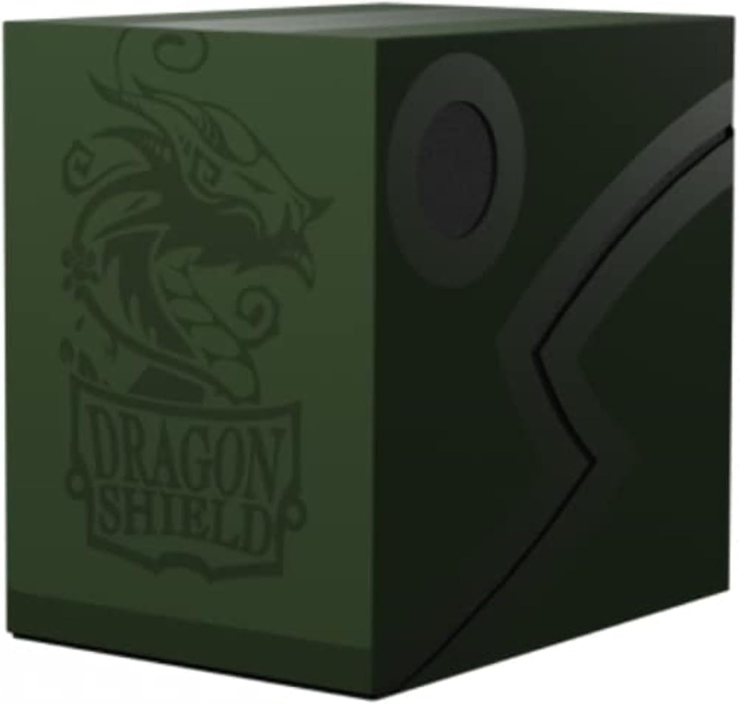 Dragon Shield Card Deck Box – Double Shell: Forest Green/Black – Durable and Sturdy TCG, OCG Card Storage – Compatible with Pokemon Yugioh Commander and MTG Magic: The Gathering Cards