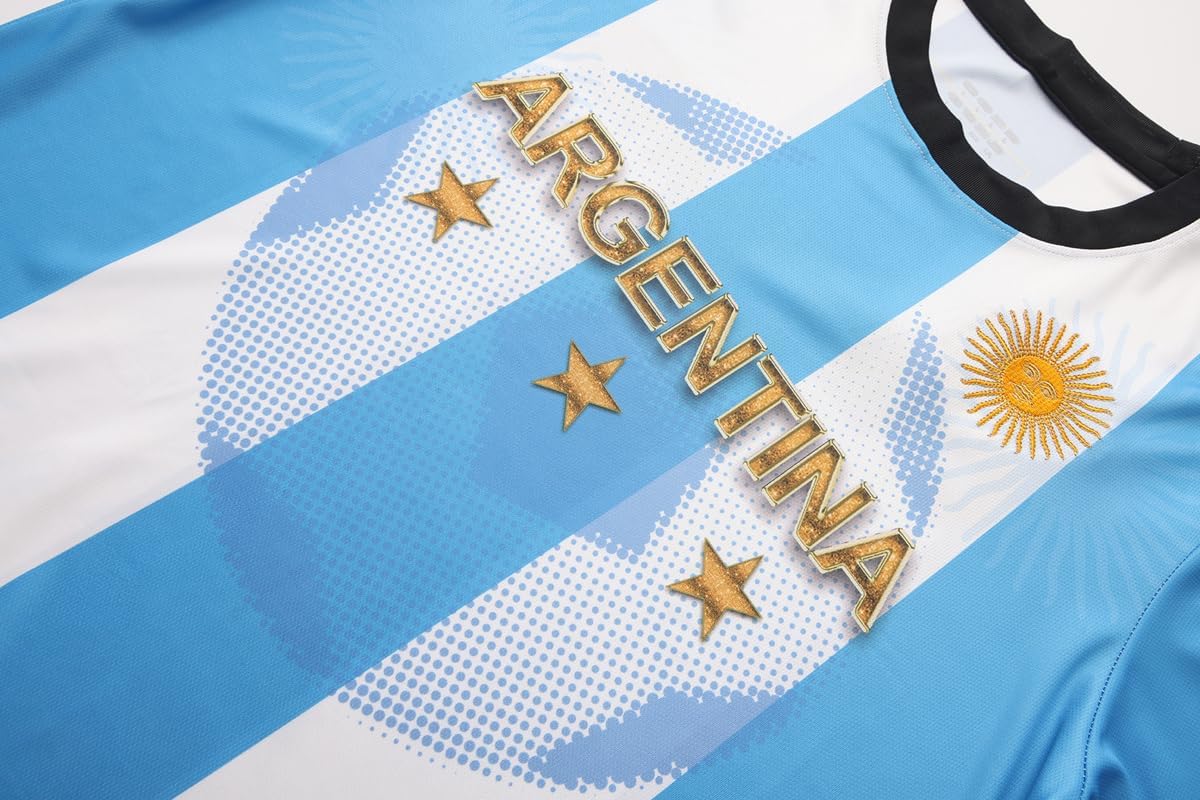 Soccer Jersey for Men & Women, Sports Soccer Jerseys Teams Fans Short Sleeve Football Shirt - Image 4