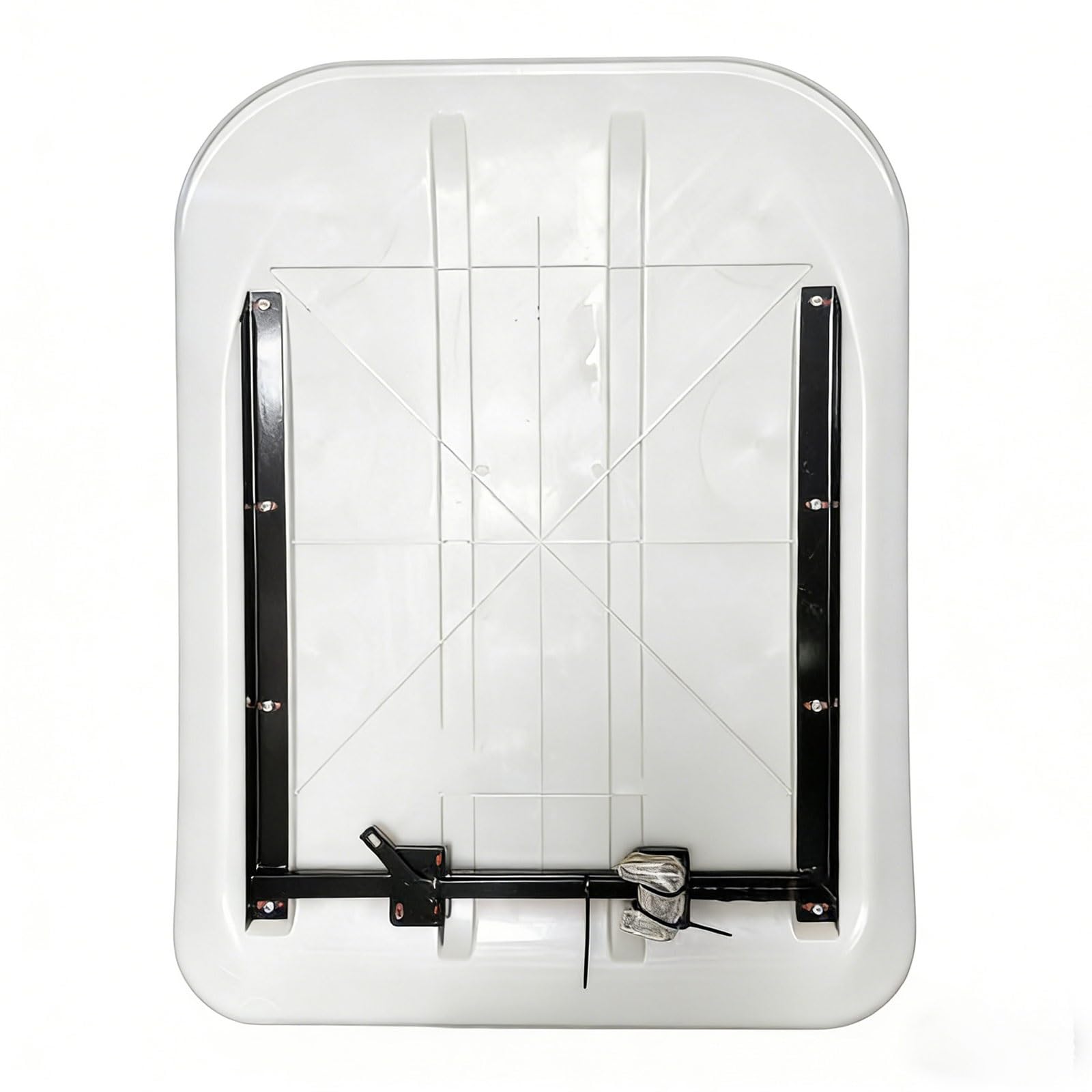 Parasole per trattore, in PVC resistente con telaio in acciaio per una semplice installazione imbullonata, ideale per la maggior parte dei trattori, 120 x 135 cm e 120 x 157 cm