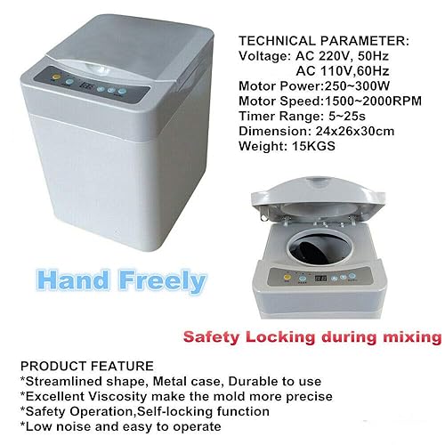 Miniatura 4 de HL-YMC V - Mezclador de alginato para laboratorio dental