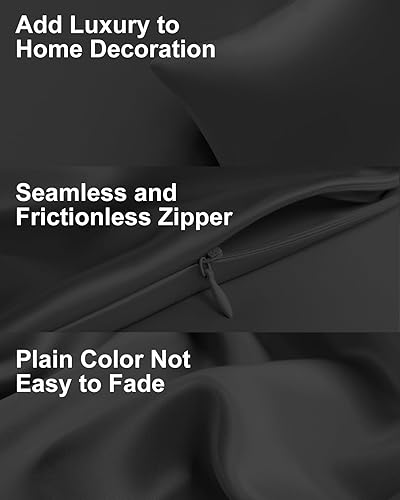 Miniatura 15 de THXSILK Funda de almohada de seda de morera 100% natural para cabello y piel, tamaño estándar de 20 x 26 pulgadas, funda de almohada de seda suave