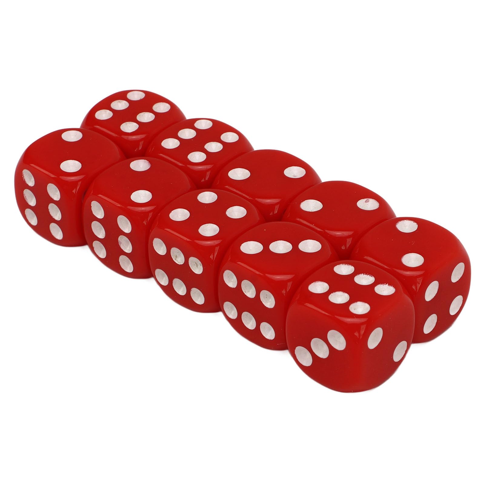 Shipenophy dés standard 10pcs dés à 6 faces intéressants, sûrs
