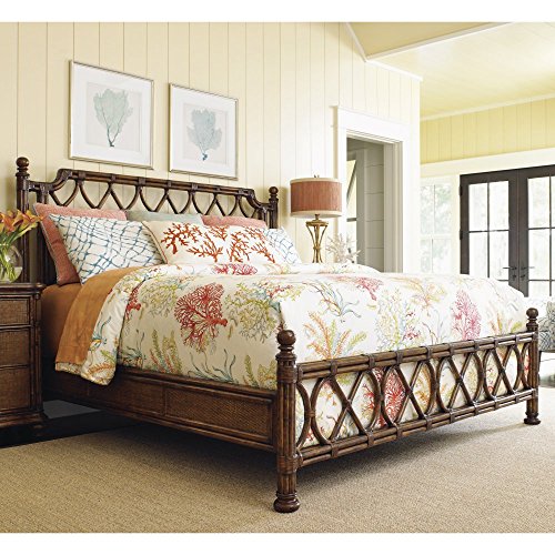 Tommy Bahama Bali Hai Island Breeze California King Spindle Headboard