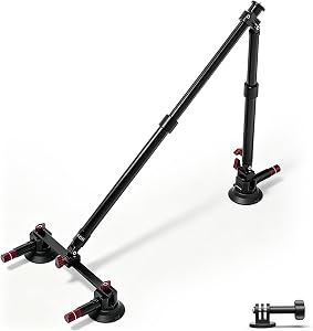 NEEWER Shoulder Mount Video Rig with Arca Quick Release DSLR Camera & Camcorder Mounting, Dual Handles 15mm Rods (16"/40cm), Filmmaking Video Stabilizer Compatible with SmallRig Follow Focus, SR007