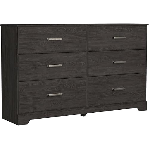Signature Design by Ashley Belachime 6 Drawer Dresser, Black