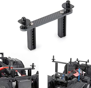 RCLions Carbon Fiber Front/Rear Body Mount Post for TRX-4 Upgrade Accessories (Front)