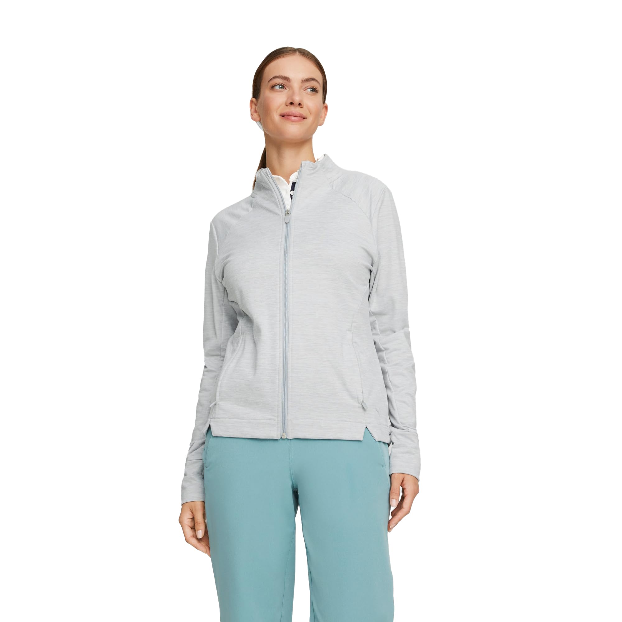 PUMA Cloudspun veste zippée chinée pour vos activités de plein air