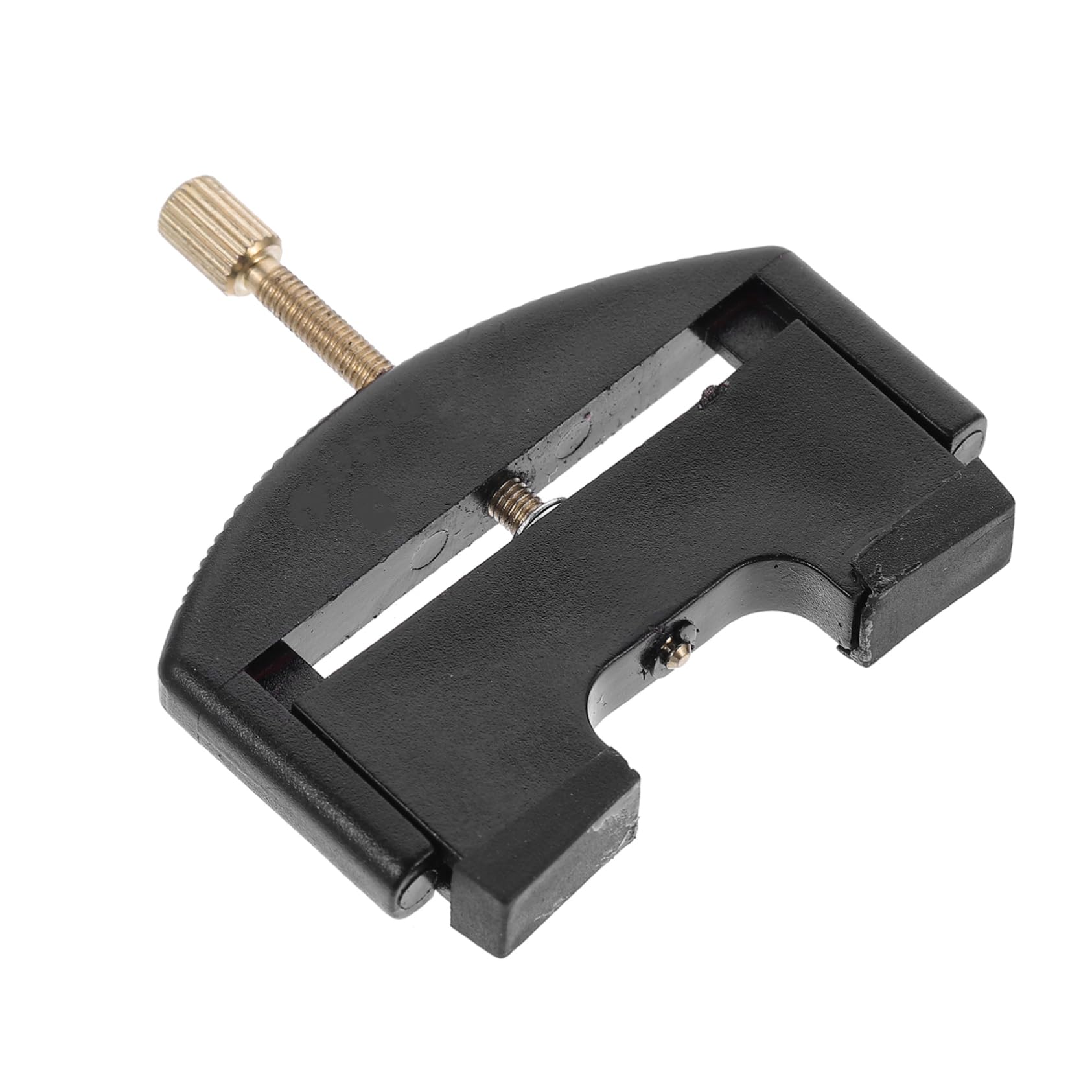 Utensile per Corde di Violino 1/4-4/4 Altezza Regolabile | Nero, Plastico Placcatura in Ferro, per Ponte e Sostituzione Corde, Posizione Segnata Precisione
