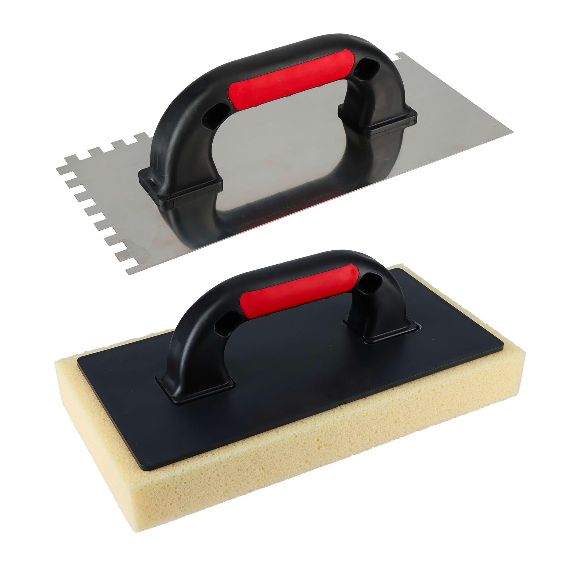Kit pro spécial joints de carrelage pour carreleur - Bac de 24 litres - 3 Accessoires