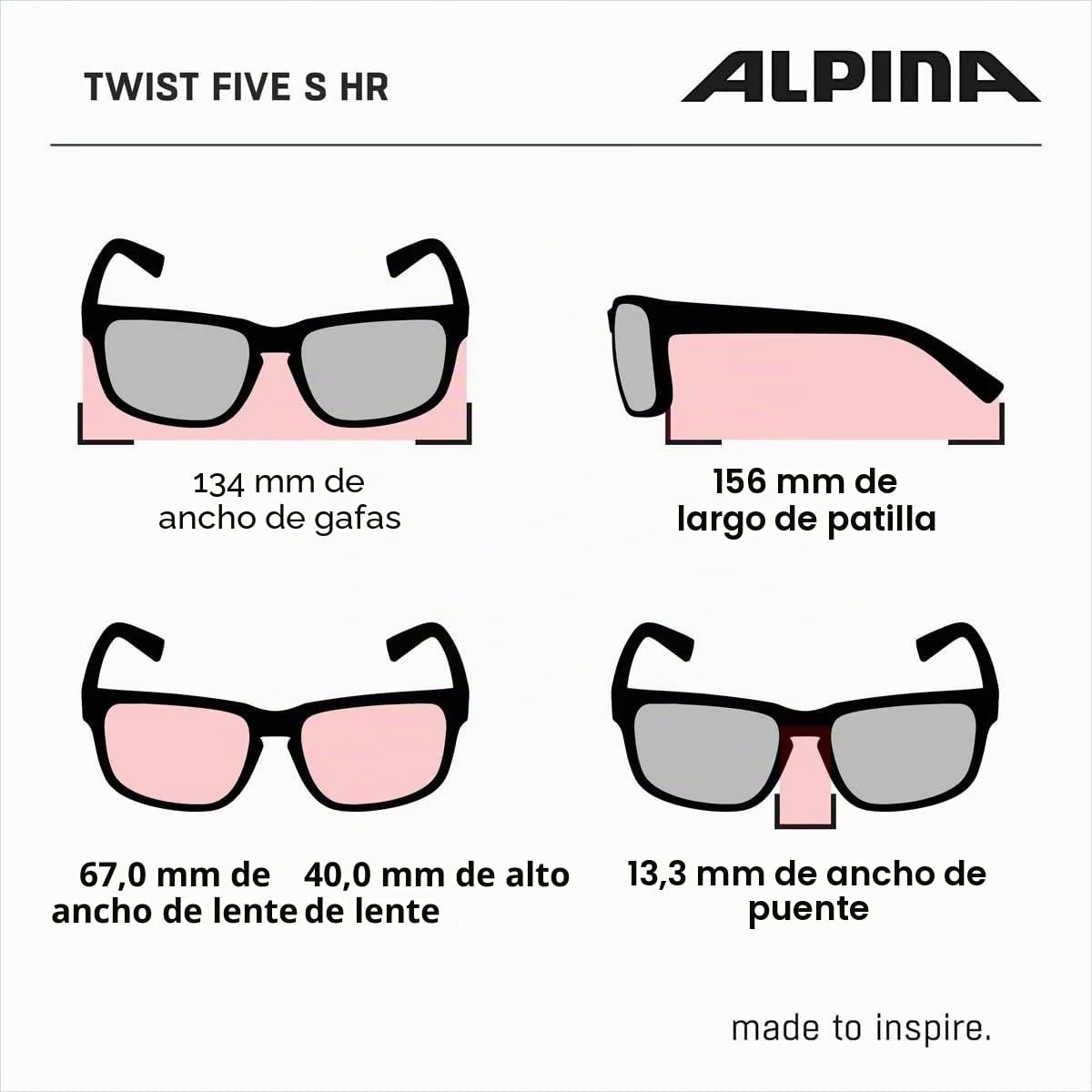ALPINA Twist Five HR S VL Gafas Deportivas