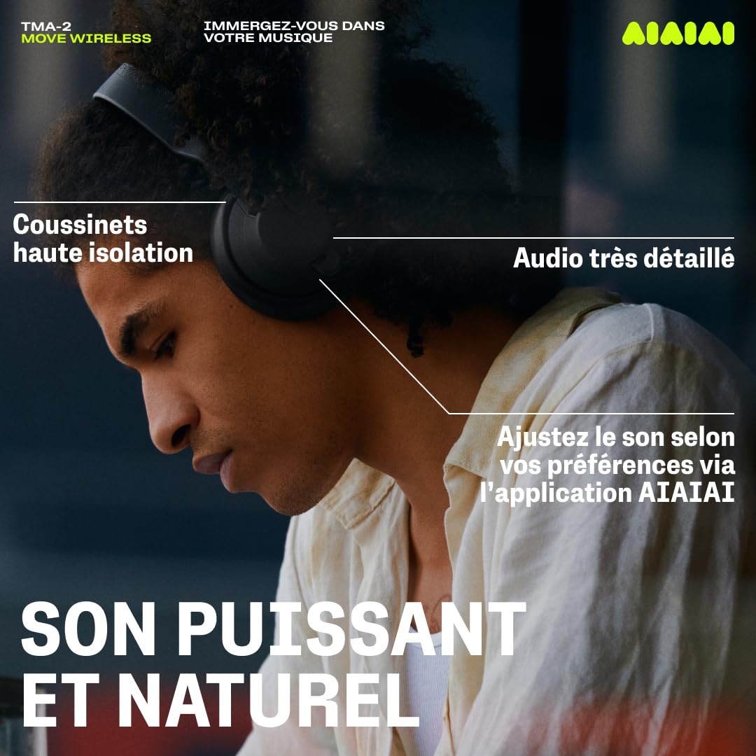 Amazon.com: AIAIAI TMA-2 Move Wireless, Versatile Bluetooth