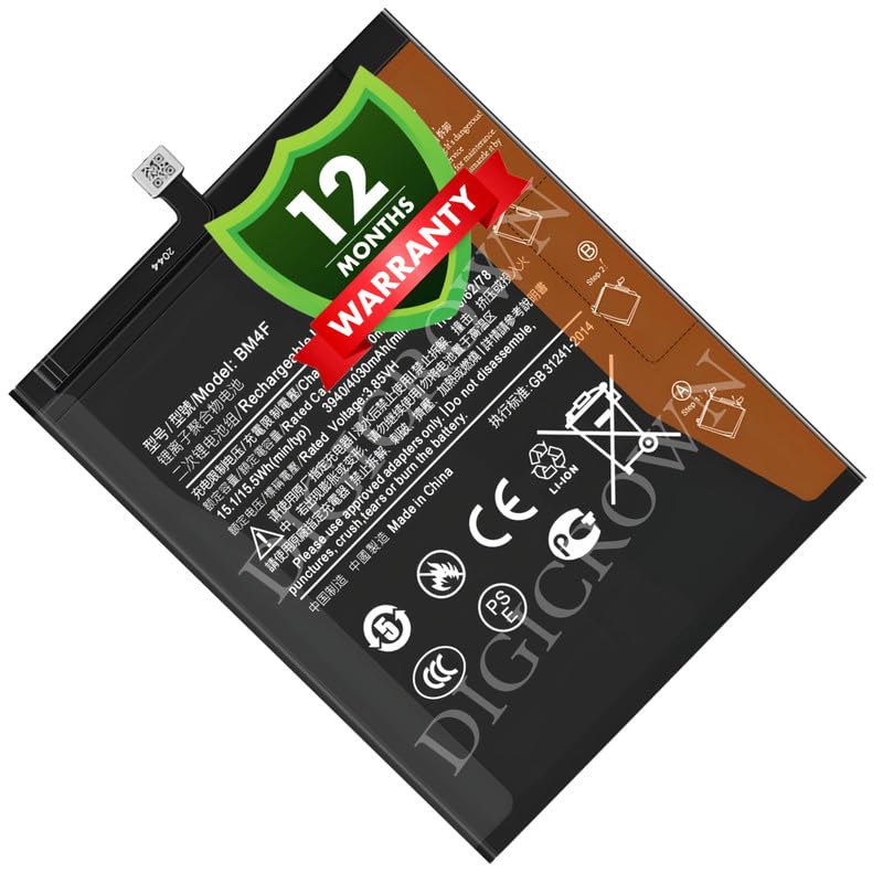 Image of Original BM4F Battery Compatible with Xiaomi Mi A3 - (4030mAh) - 1 Year Warranty DF7