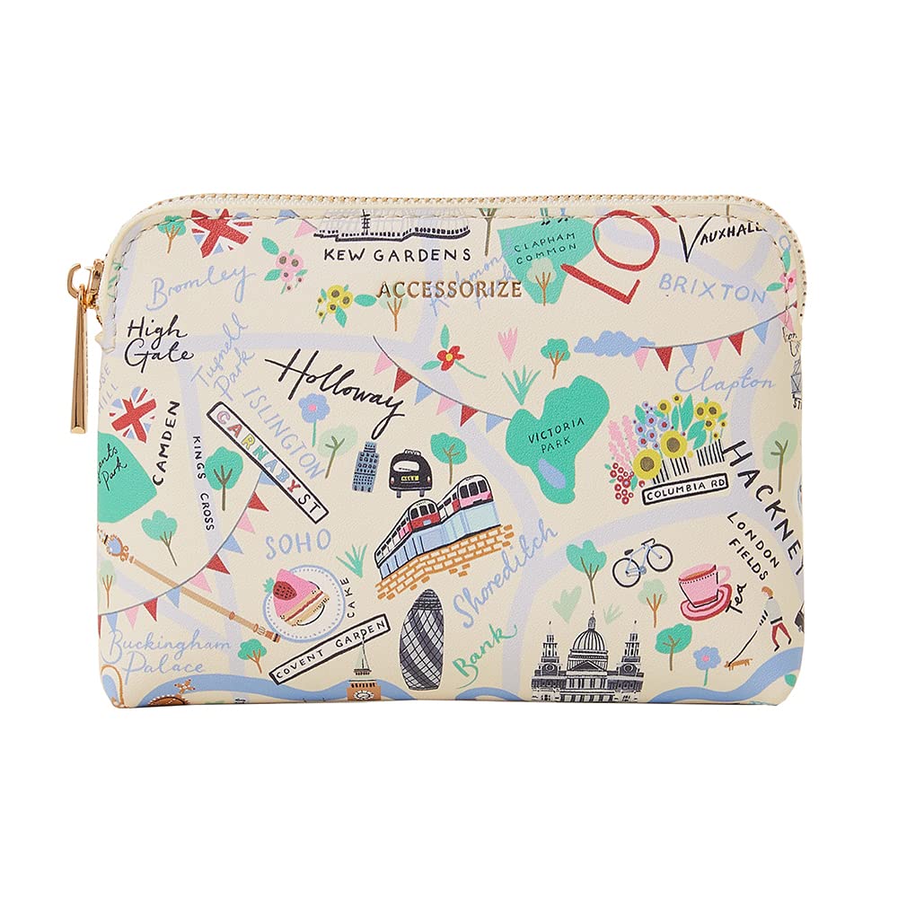 London Women's Faux Leather Swirl Print Coin Purse-image-16