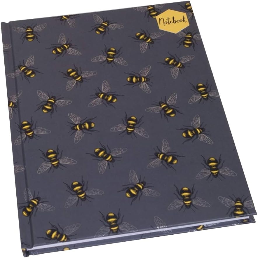 Bees Large Notebook by Soul- Hardback Notebook