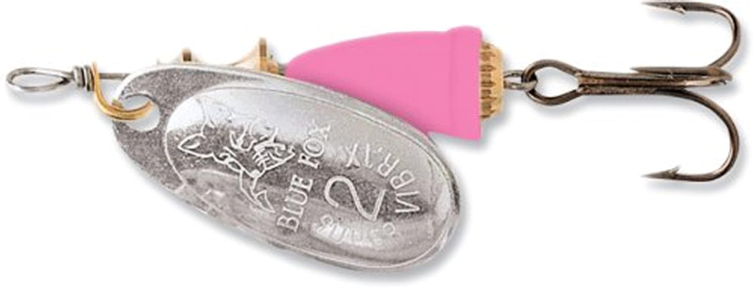 Classic Vibrax 04 Painted 3/8 (Silver/Hot Pink , Size- 2.88)