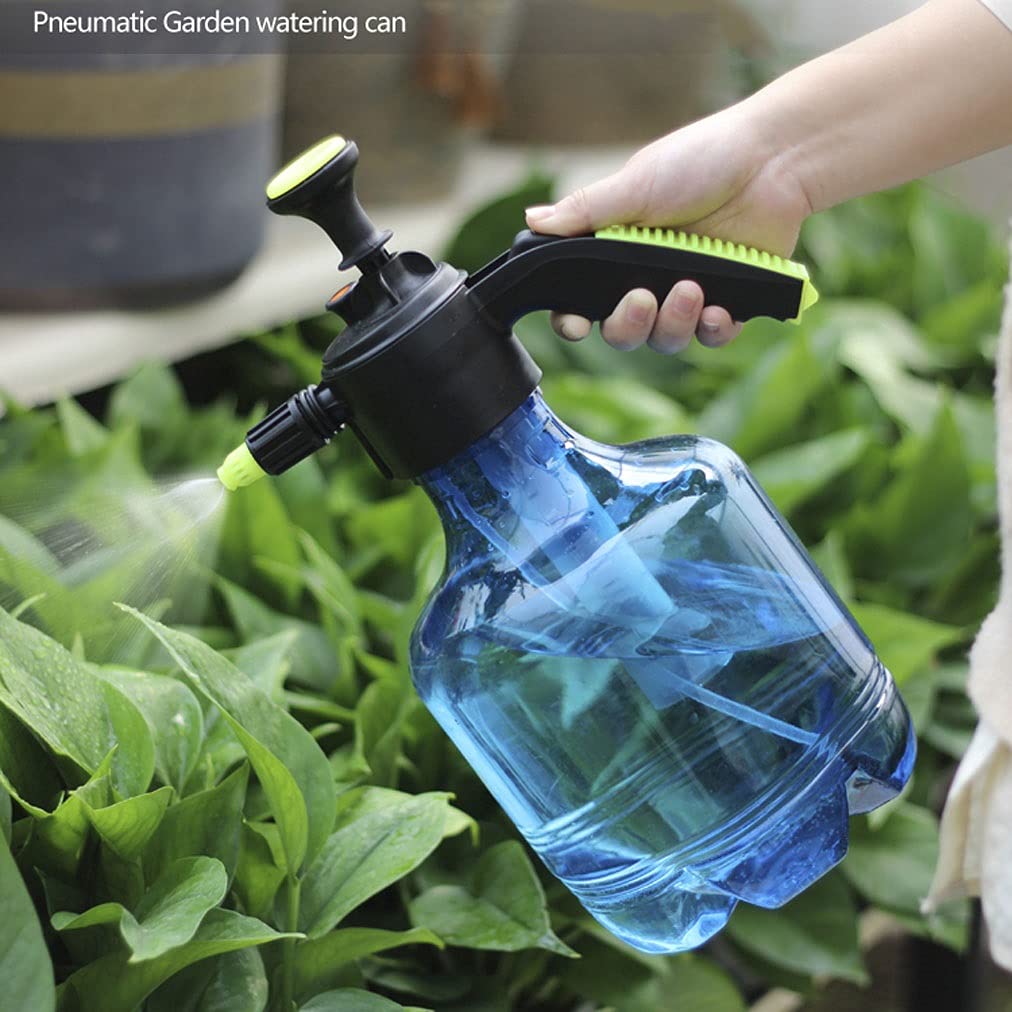 Konewki 3 l opryskiwacz ogrodowy konewka ręczna pompa ciśnieniowa ogrodowa spray przezroczysta butelka z regulowaną dyszą do roślin ogrodowych, z długą wylewką spryskiwacza (kolor: fioletowy