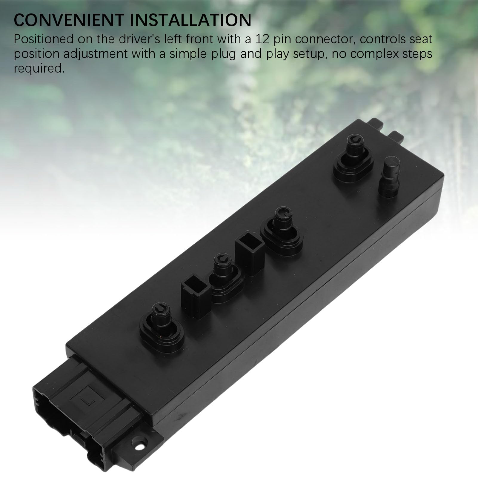 Interruttore elettrico sedile anteriore sinistro per ILX MDX TL TSX ZDX, ABS robusto