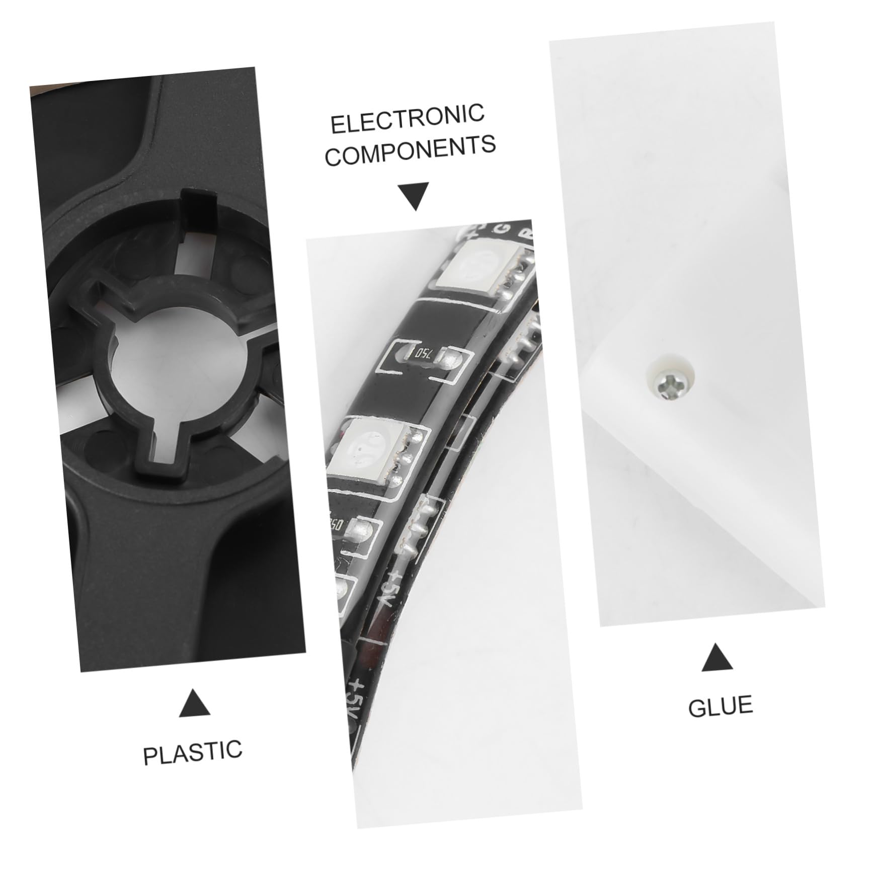 Cabilock Striscia LED per Monopattino Elettrico Accessorio Ricambio con Colla Sigillata Facile da Installare senza Forare Adatta per Superfici Lisce e Resistente Pioggia