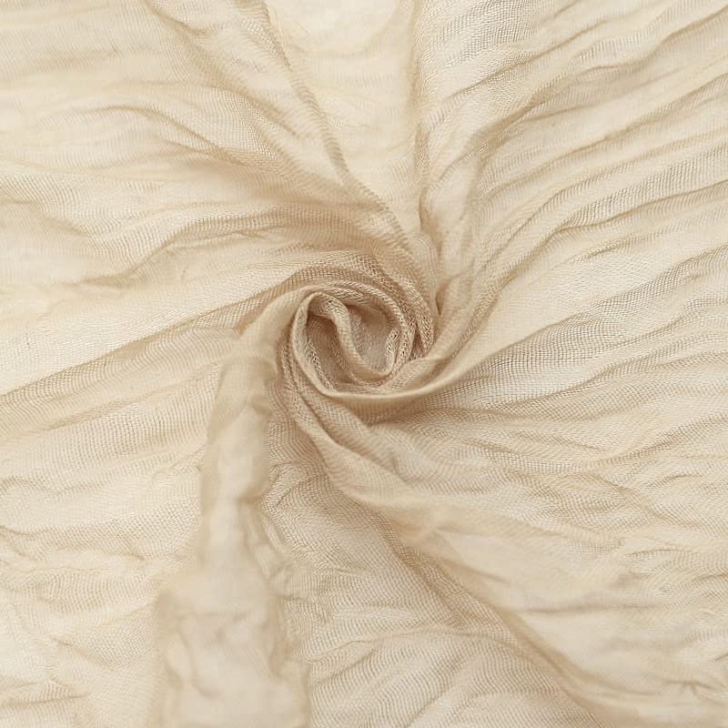 5 Servilletas de Algodón Beige Textura Rústica miniatura 3