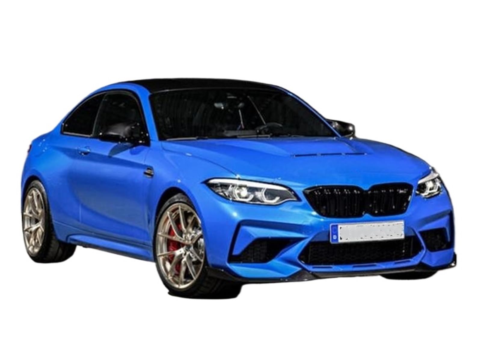 MCSTYEWR Przedni Zderzak Spoiler Kompatybilny z BMW F87 M2 Competition 2019-2021