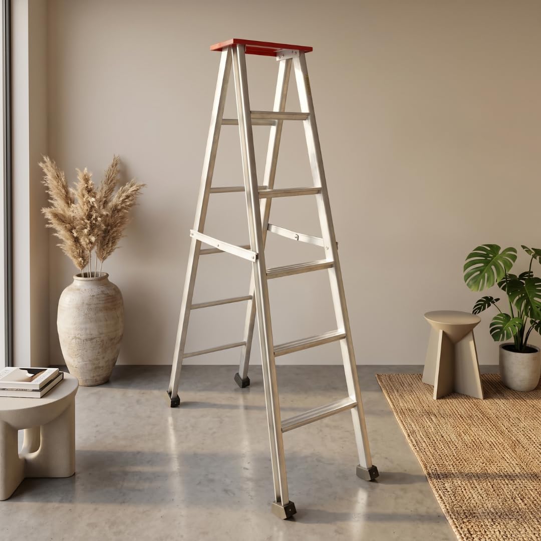 5 Step Basic Aluminium Step Ladder (7, Feet) | Aluminium-image-37