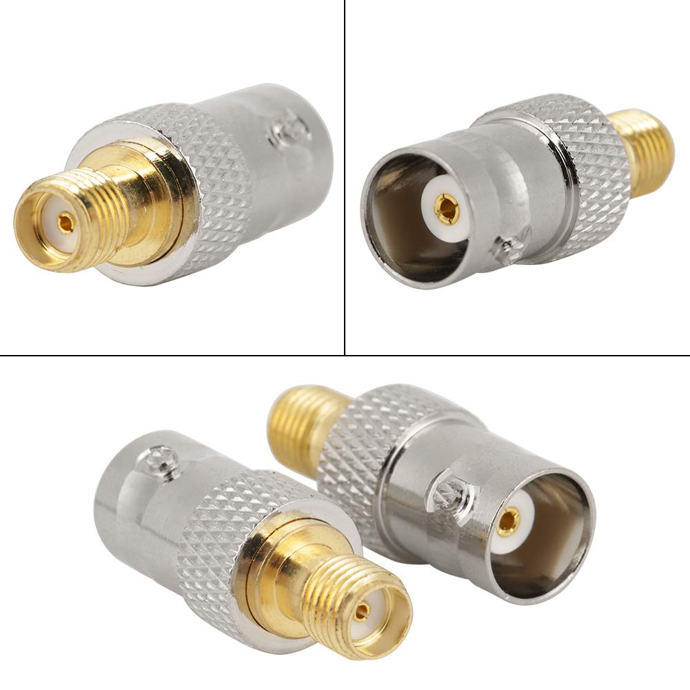 szt. Adapter koncentryczny RF BNC żeński na żeńskie SMA złącze RF Adapter koncentryczny konwerter testowy